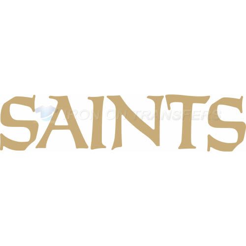 New Orleans Saints Iron-on Stickers (Heat Transfers)NO.611